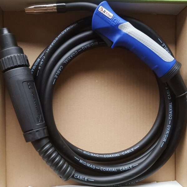 Torcia completa ERGON BZ 15 attacco EURO saldatura MIG
